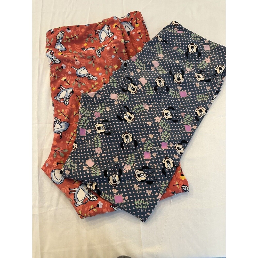 LuLaRoe TC TALL & CURVY  DISNEY Women’s Approx XL Alice In Wonderland C6